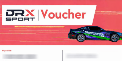 DRXSport.hu utalvány minta